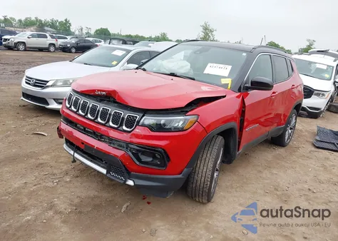 2023 Jeep Compass Limited 4X4 из США, поврежденный, VIN 3C4NJDCN7PT531789